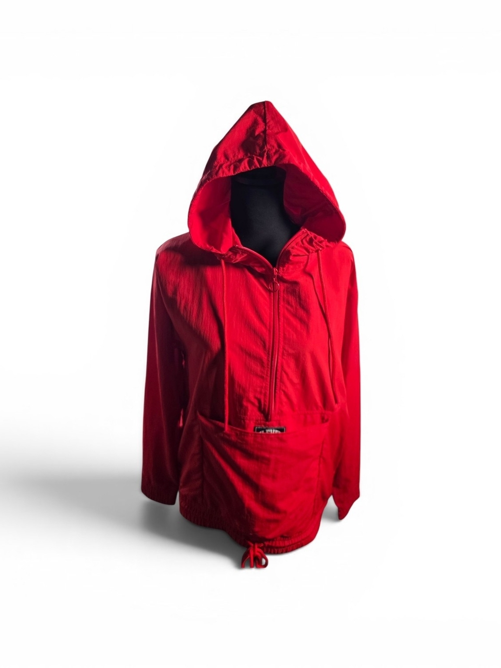 Eleven by Venus Williams Retro Daze Red Hooded Anorak Jacket - Women NWT - Picture 2 of 10